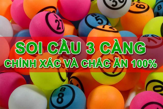 Hướng dẫn cách soi cầu 3 càng chuẩn xác